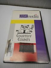 Marsh Media Courtesy Counts VHS 14 Minutes