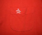 Penguin Shirt VTG 60s Grand Slam Munsingwear Red polo Shirt Sz S/M