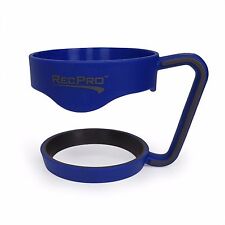 RecPro 30Oz Handle For Stainless Steel Tumblers Blue with Gray