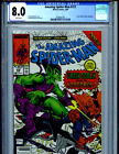 Amazing Spider-man # 312 CGC 8.0 1989 Newsstand Marvel Comics McFarlane K72