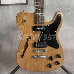 New ListingSemi Hollow Body TL Electric Guitar 2P90 Pickups Rosewood Fretboard 6 String