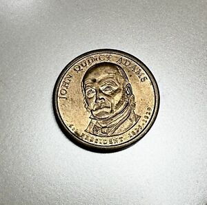 New ListingSuper Rare 1825-1829 John Quincy Adams one dollar coin.