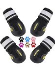 QUMY Dog Shoes for Large Dogs, Medium Dog Boots & Paw Protectors Sz 8