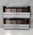Lot Of 2 Covergirl TruNaked Quad Eyeshadow Palettes 740 ZENNING OUT Neutral