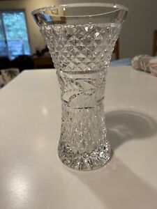 New ListingWaterford Crystal Floral Vase 6