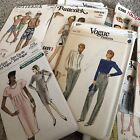 Vintage Sewing Patterns Vogue Simplicity Men Women Dress Skirt Robe  Lot Of 18
