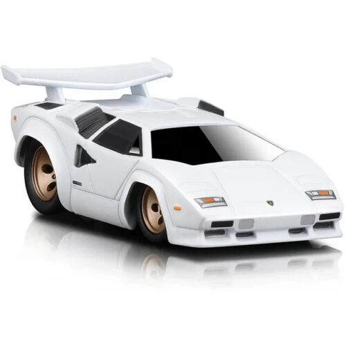 MUSCLE MACHINES 1:64 LAMBORGHINI COUNTACH WHITE DIECAST MODEL FACTORY SEALED NEW