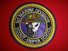 Vietnam War USMC 1st Marine Division SCOUT SNIPER SCHOOL Patch