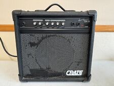 Crate GX-15 Guitar Amplifier Electric Amp Music Instrument Practice 15w Portable