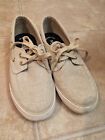 Sperry Women’s STS34455  Light Tan With Gold Glitter Size 8