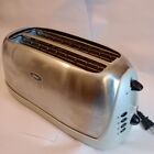 Oster Electric Stainless 4-Slice Long Slot Bagel Wide Pop Up Toaster Tested