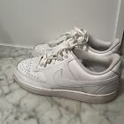 Nike Womens Court Vision Low CD5434-100 White Casual Shoes Sneakers Size 8.5 AF1