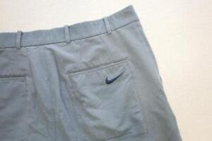 Nike Golf Shorts Dri Fit Performance Gray Flat Athletic Mens Size 36