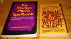 Complete Book of Magic And Witchcraft Revised & The Modern Witches Spellbook Lot