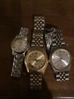 lot of 3 mens and womens seiko watches! Buy It Now!!