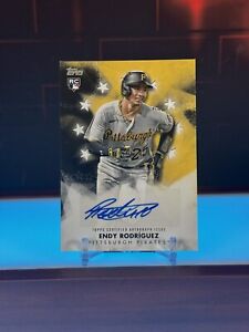 2024 Topps Baseball Stars AUTO Endy Rodriguez Rookie RC Pittsburgh Pirates