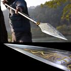 HighQuality China KungFu Sword Lance Spear Sharp SpearHead Outdoor Hunting Knife