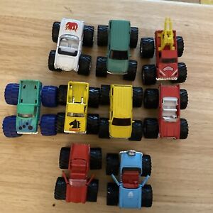 Road Champ monster cars and trucks 7 1987 and 2 1988