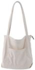 Corduroy Tote Bag For Women Girl With Front Pocket And Zipper