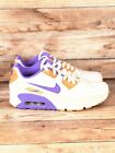 Nike Air Max 90 Citron Tint Action Grape White Sneaker Youth Women's Shoes New