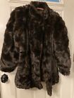 vintage fabulous furs for animal lovers coat women size large USA