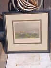 BARTLETT 1839 Engraving  Boston From  The  Dorchester  Heights #1