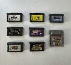 Nintendo Gameboy Advance GBA Lot Bundle 8 Games - All Tested & Working