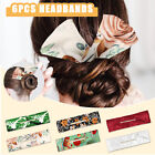 6x Women Lazy Hair Curler Magic Maker Styling Donut Head Clip Bow Hairpin Band