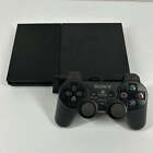 Sony PlayStation 2 Slim PS2 Black Console Gaming System SCPH-90001