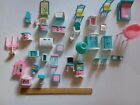 LOT OF DOLL HOUSE FURNITURE,  30+ SMALL PIECES, BARBIE OR KELLY?, 1990'S-2000'S