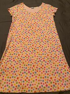 Fresh Produce Dress Large Pink Perfect Easter & Colorful Polka Dot Quick Ship