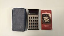 Vintage 1970’s Texas Instruments TI-30 Calculator Red LED Display Tested Working