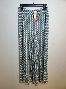 NEW FARM Rio for Anthropologie RARE High Rise Knit Wide Leg Pants | Size Small