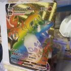 Pokemon Charizard VMAX Rainbow Gold Foil  330HP🔥  Fan Art🔥