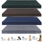 Soft Medium Large Jumbo Dog Bed Orthopedic Foam Pet Mattress w/ Removable Cover