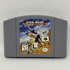 Star Wars Rogue Squadron (Nintendo 64, 1998) *Authentic, Tested & Working*