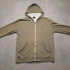 VINTAGE Oakley Hoodie Mens Size Medium Green Jacket Full Zip Software Y2K