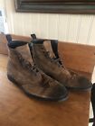 To Boot New York Handmade In Italy Suede Ankle Men’s Boot. Sz 9