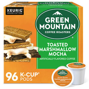 Green Mountain Coffee Roasters, Toasted Marshmallow Mocha, K-Cups, 96 Count