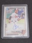 2021 Bowman Draft Connor Norby Base Chrome 1st Prospect Auto Orioles RARE