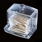 Acrylic Q-tip Makeup Storage Cotton Swab Holder Box Cosmetic Organizer Clear