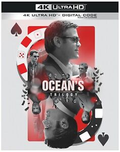 Ocean's Trilogy 4K UHD Blu-ray  NEW