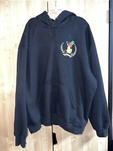 Quackity Planet Men's Pullover Hoodie Black  Limited Edition Birthday size XXL