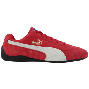 Puma Speedcat Sparco Lace Up  Mens Red Sneakers Casual Shoes 339844-05