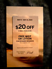New ListingVictoria’s Secret Coupon $20 Off $50 + Mist or Lotion, Use May 8-21