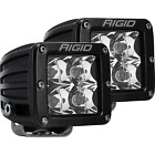 RIGID Industries D-Series PRO Spot LED Lights Pair of Dually Surface Mount Black