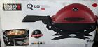 🍳 Weber Q1200 Portable Tabletop Propane Gas BBQ Grill Quick Outdoor Camping Red