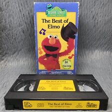My Sesame Street Home Video Best Of Elmo VHS 1994 Tape Children’s Cartoon Rare