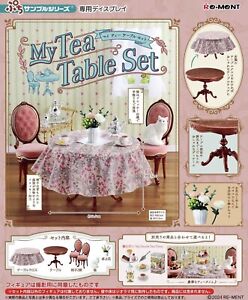 New ListingRe-ment My Secret Tea Time Tea Party “My Tea Table” Miniature Scene Set New