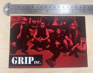 Vintage Grip Inc. 1995 Postcard Dave Lombardo Metal Blade Records